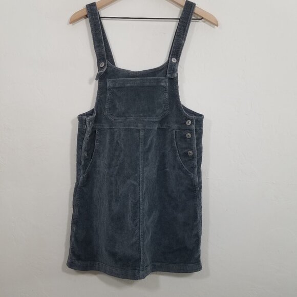 American Eagle Corduroy Overall Skit Gray Size S - Picture 1 of 4